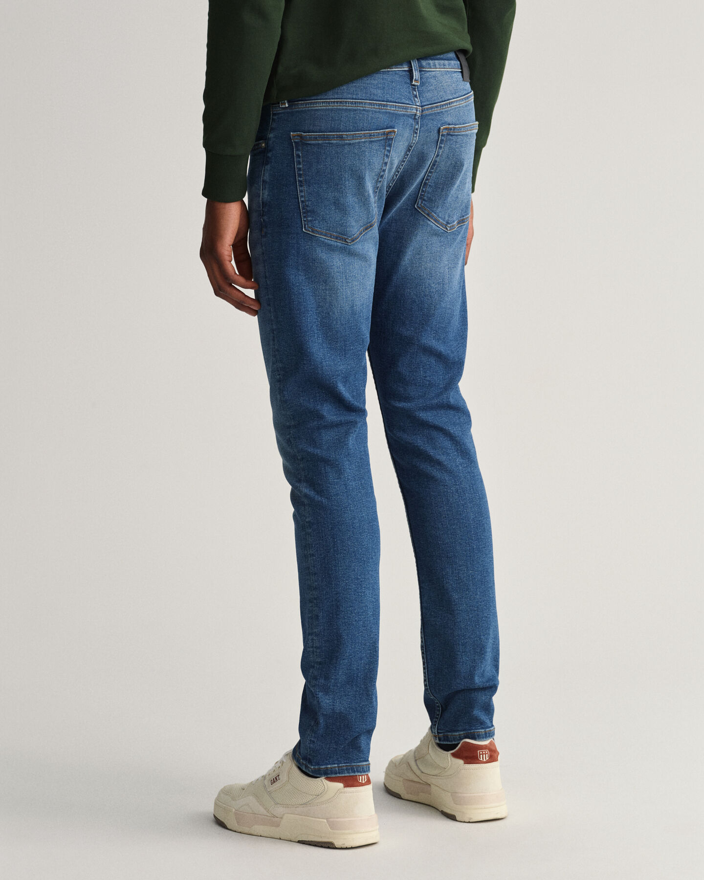 Maxen Retro Shield jeans med extra slim fit