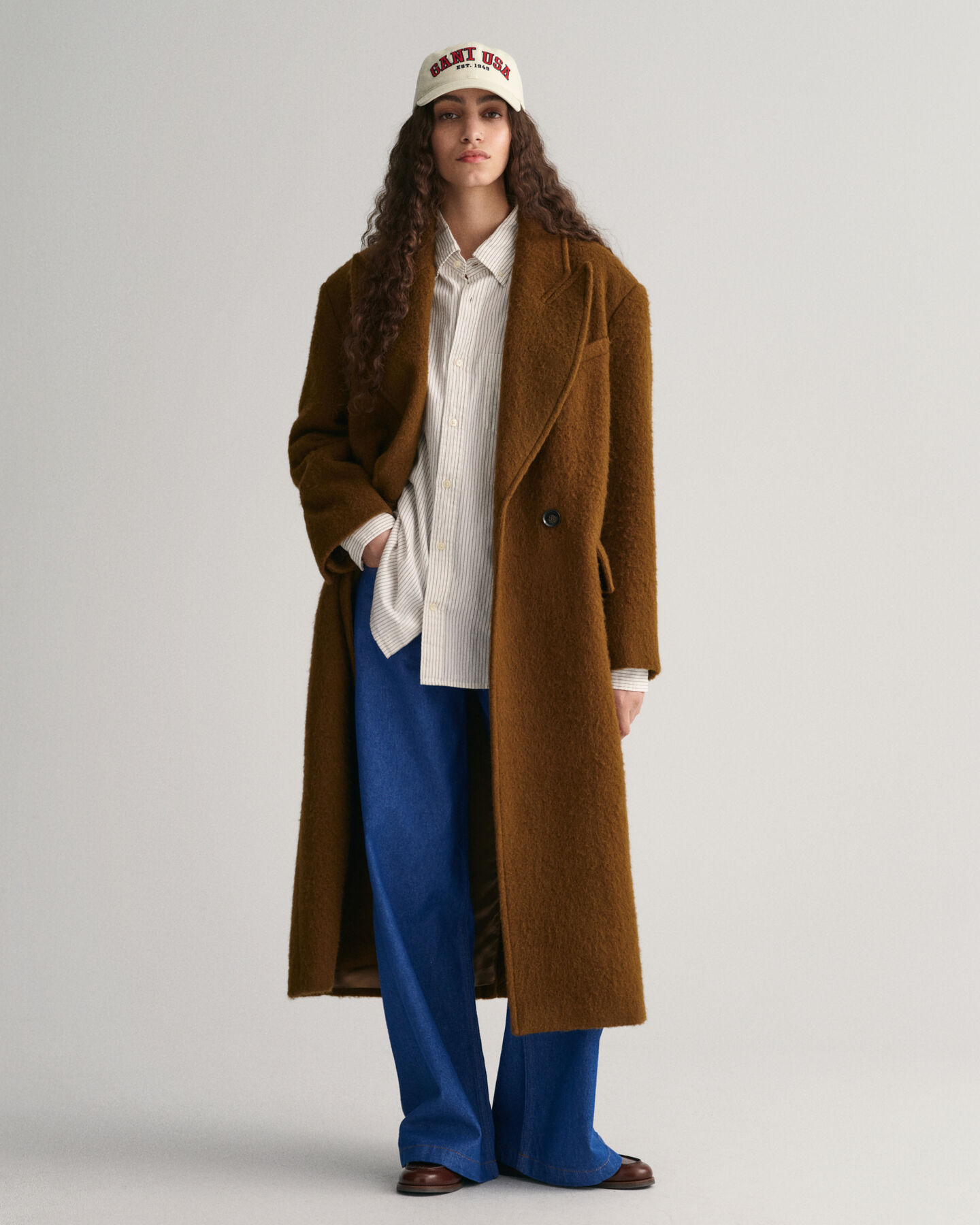 Relaxed fit Archive randig oxfordskjorta