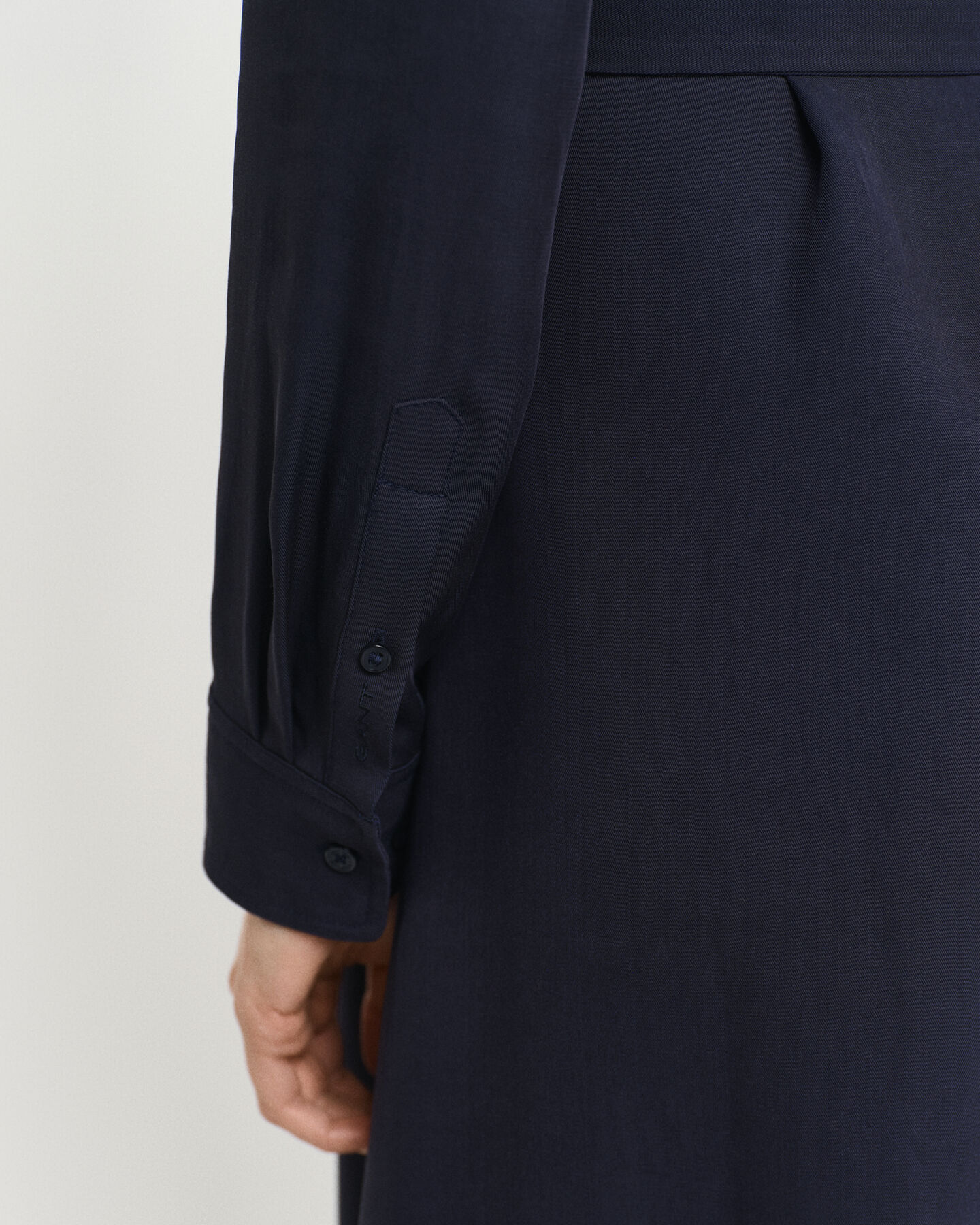 Skjortklänning med fickor