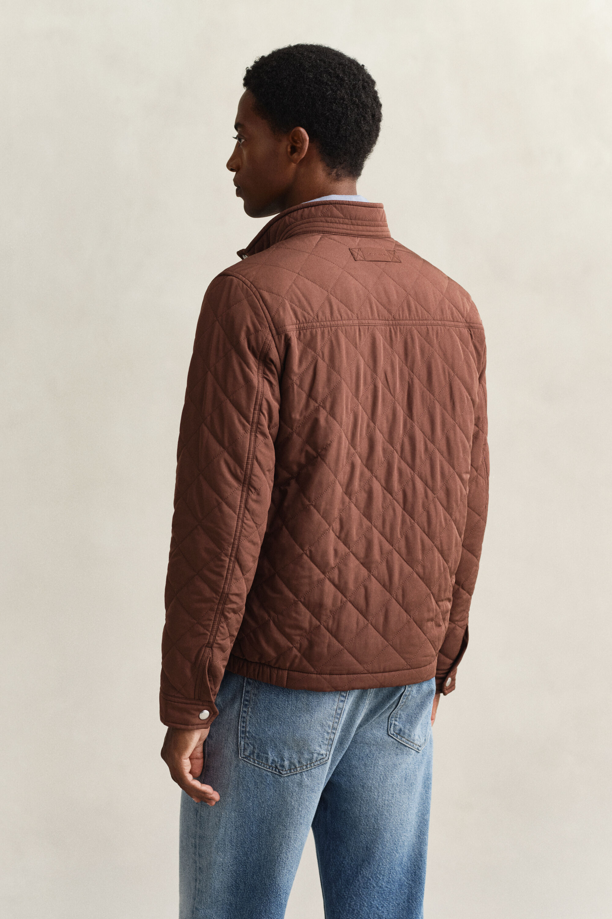 Quiltad Windcheater jacka