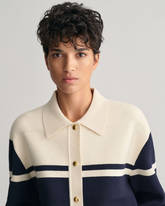 Kofta med färgblock