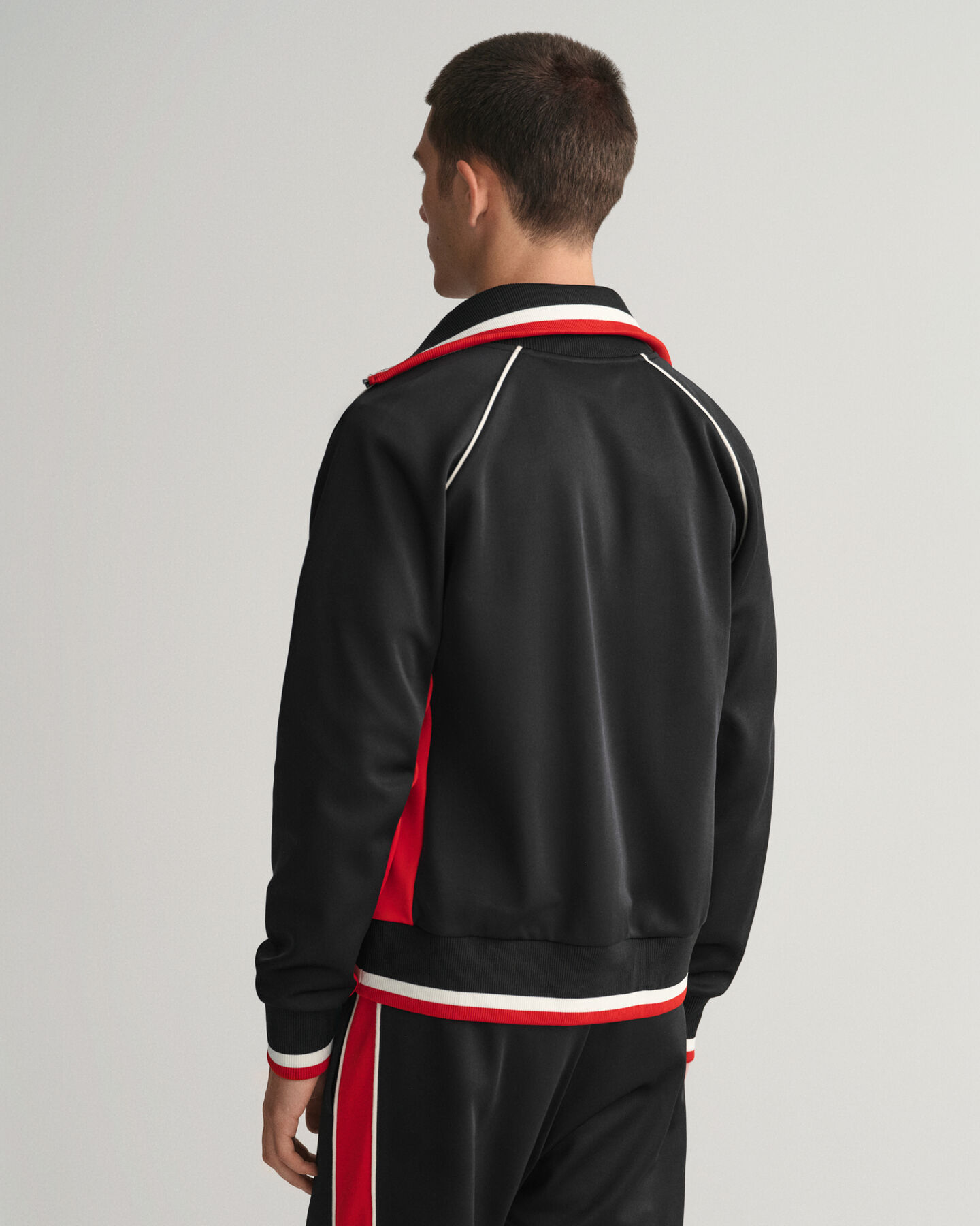 Träningsjacka med färgblock