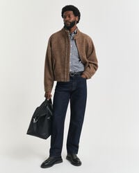 Regular fit ginghamvävd twillskjorta