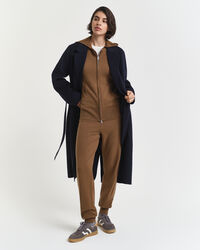 Stickade byxor i superfin lammull