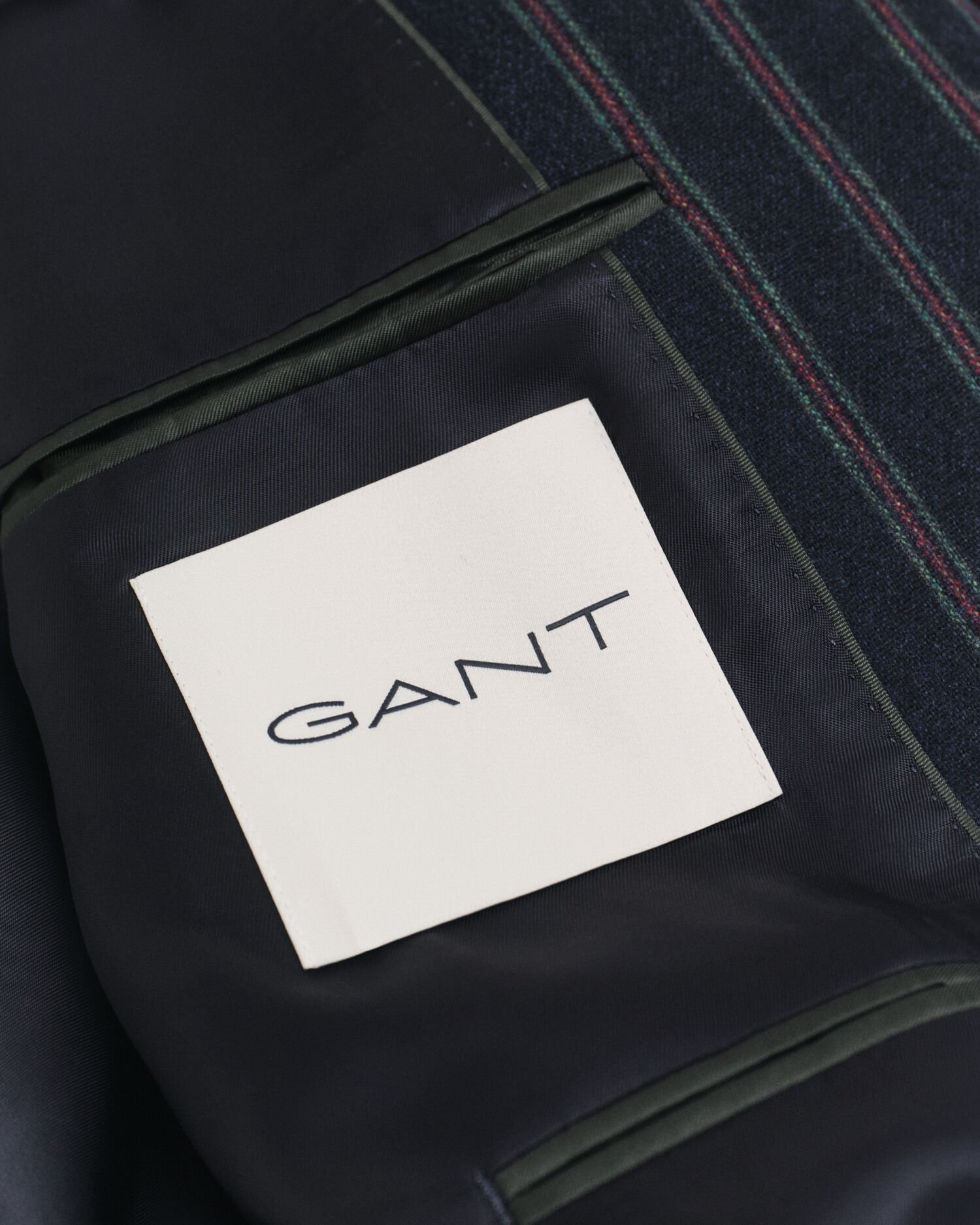 Randig club-blazer i flanell