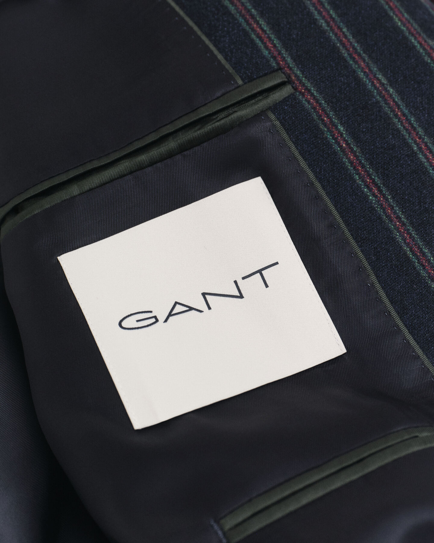 Randig club-blazer i flanell