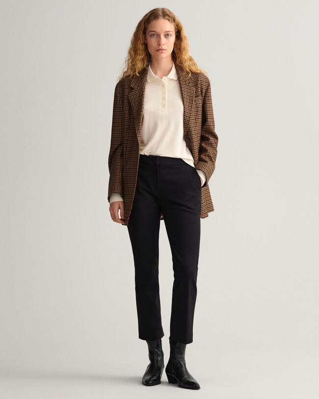 Detail Collar l&aring;ng&auml;rmad pik&eacute;tr&ouml;ja