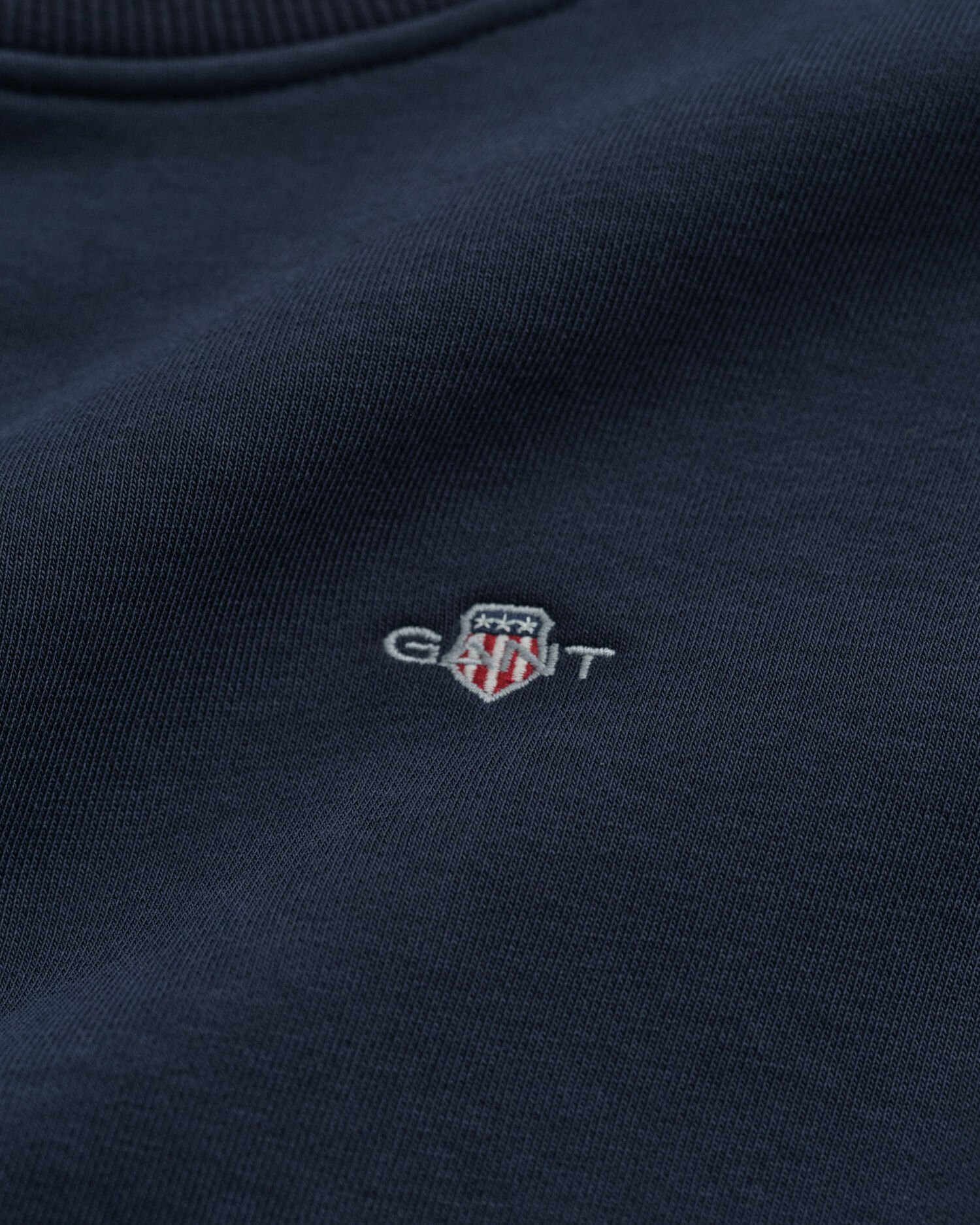 Shield sweatshirtklänning med rund halsringning