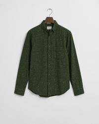 Regular fit flanellskjorta i nepsgarn