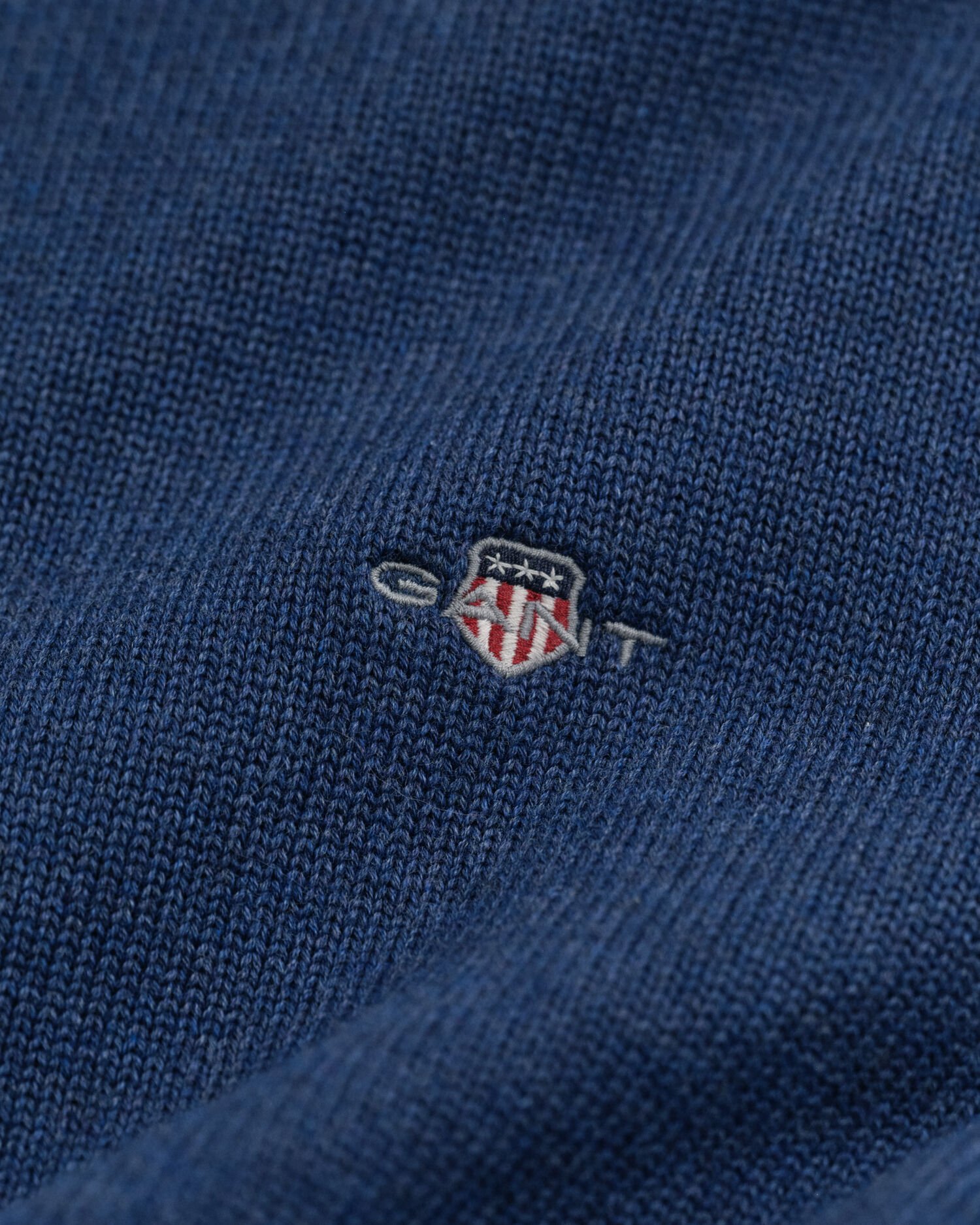 Casual Cotton tröja med dragkedja vid halsöppningen