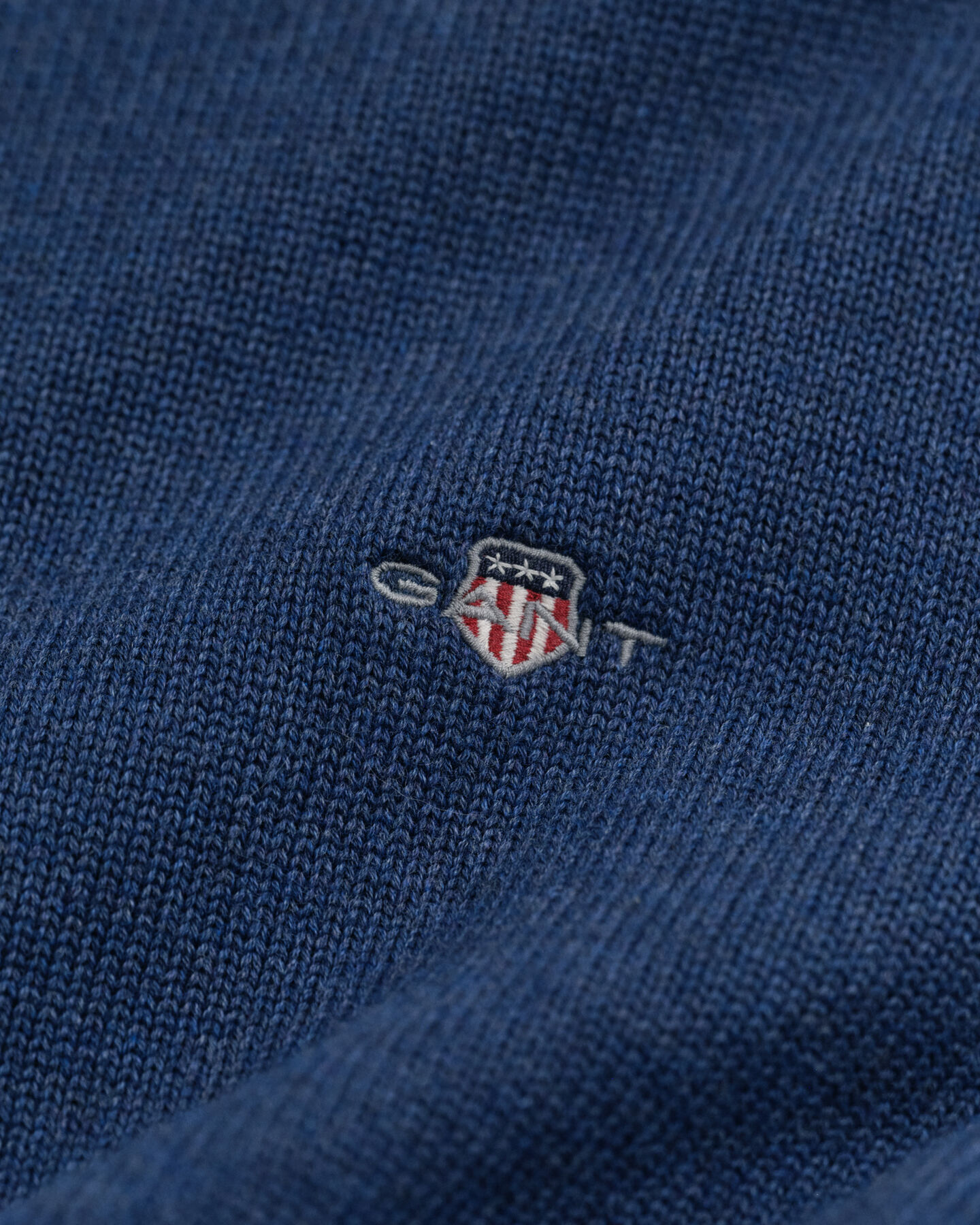 Casual Cotton tröja med dragkedja vid halsöppningen