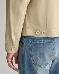 Truckerjacka i skinn