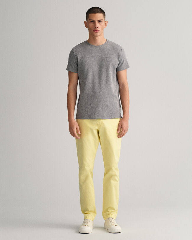 Hallden Slim fit Sunfaded chinos