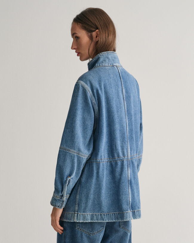 F&auml;ltjacka i denim