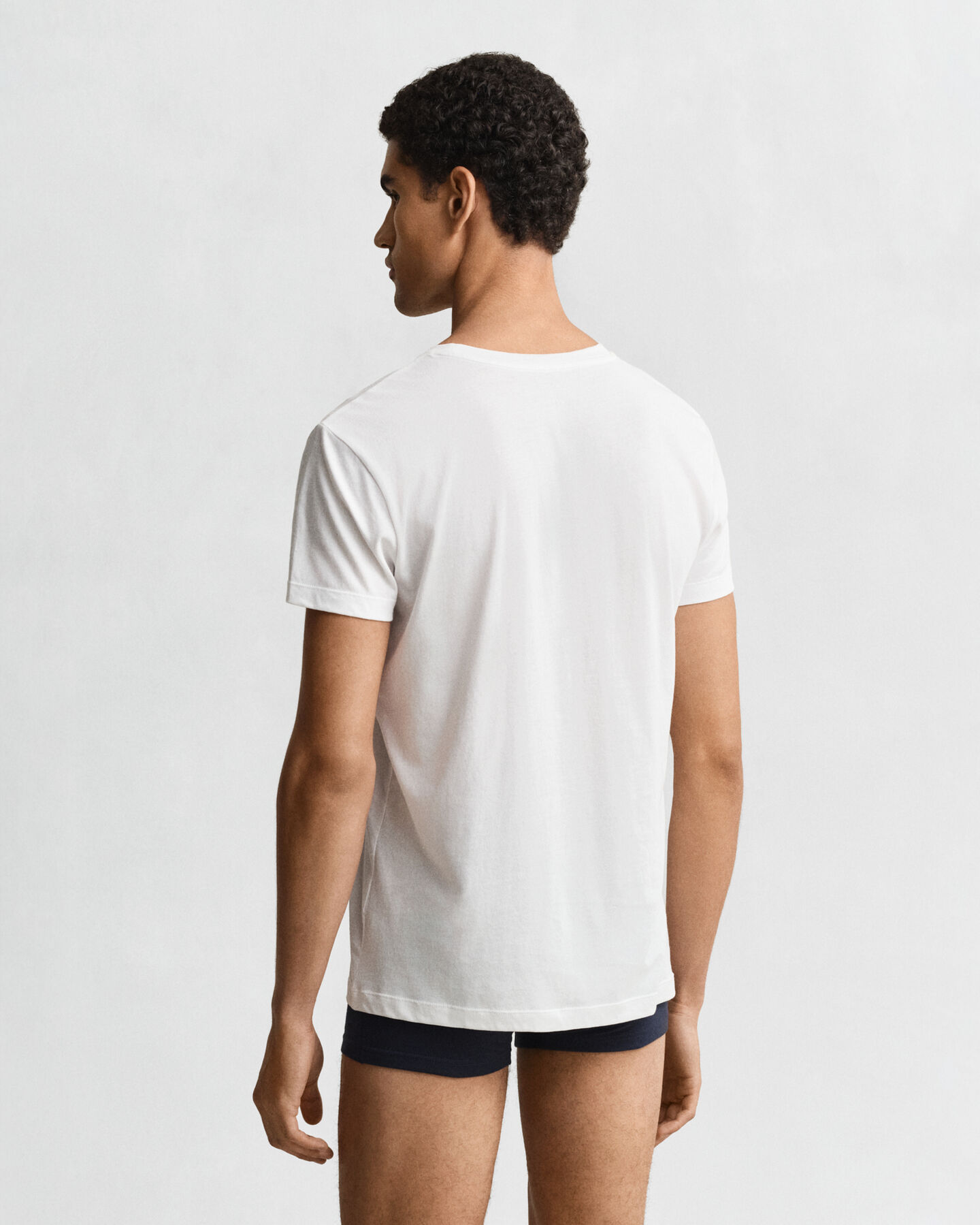 Tvåpack rundhalsade T-shirtar