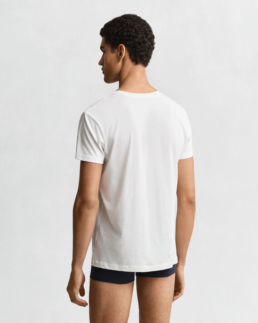 Tvåpack rundhalsade T-shirtar