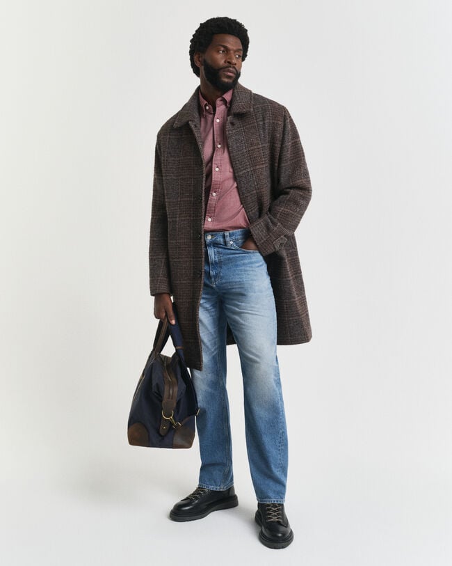 Regular fit klassisk oxfordskjorta