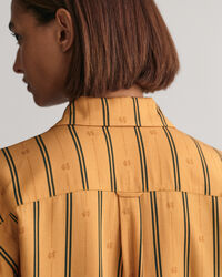 Relaxed fit Monogram randig skjorta