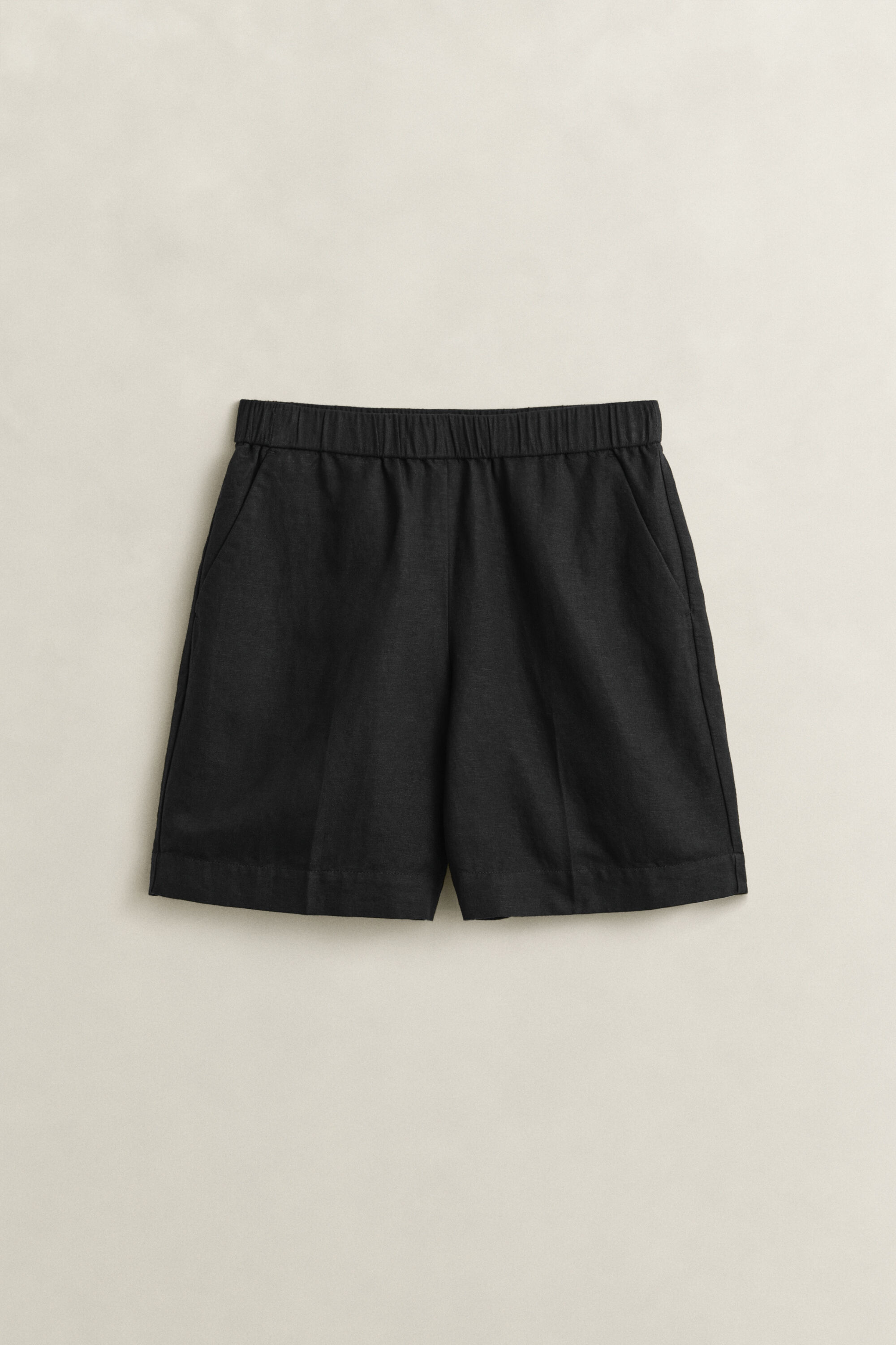 Shorts i linneblandning