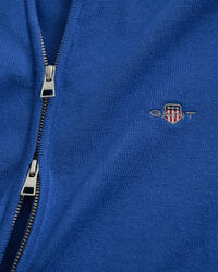 Casual Cotton kofta med dragkedja