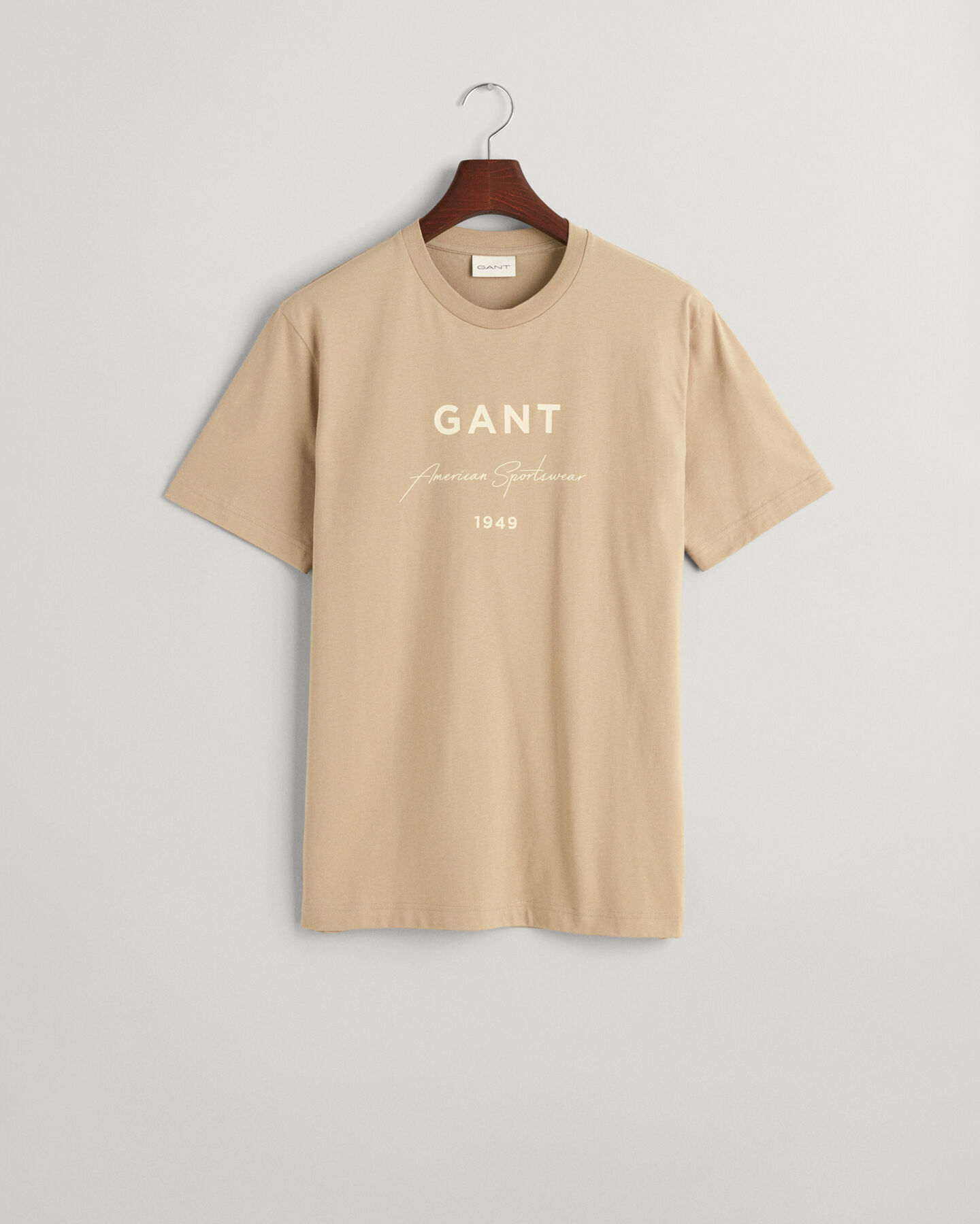 T-shirt med GANT-tryck