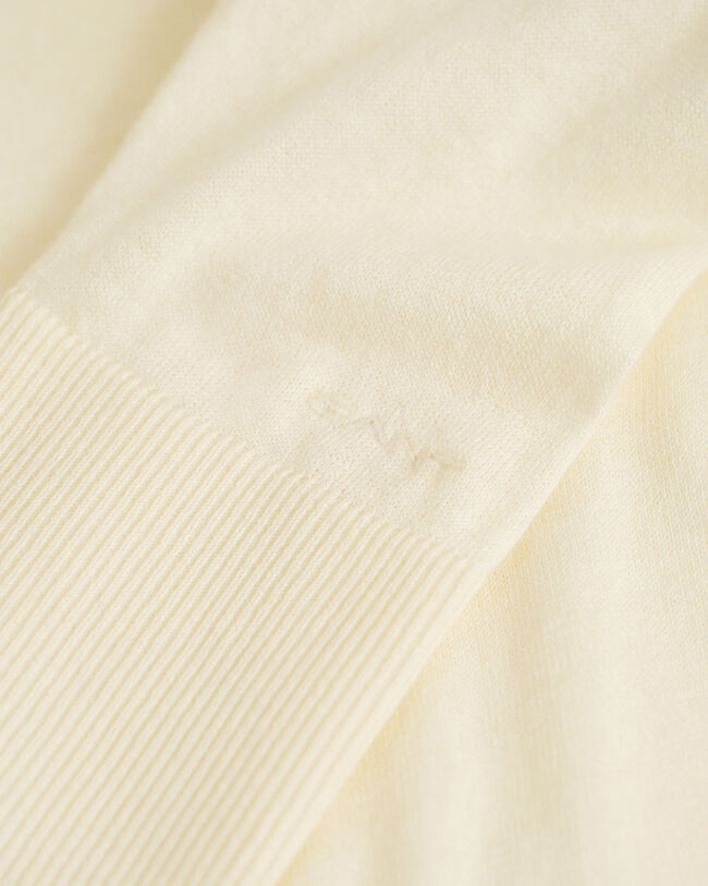 Finstickad V-ringad tröja