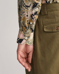 Oversized Paisley lyocellskjorta