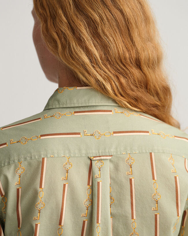 Regular fit American Luxe skjorta i bomullsvoile