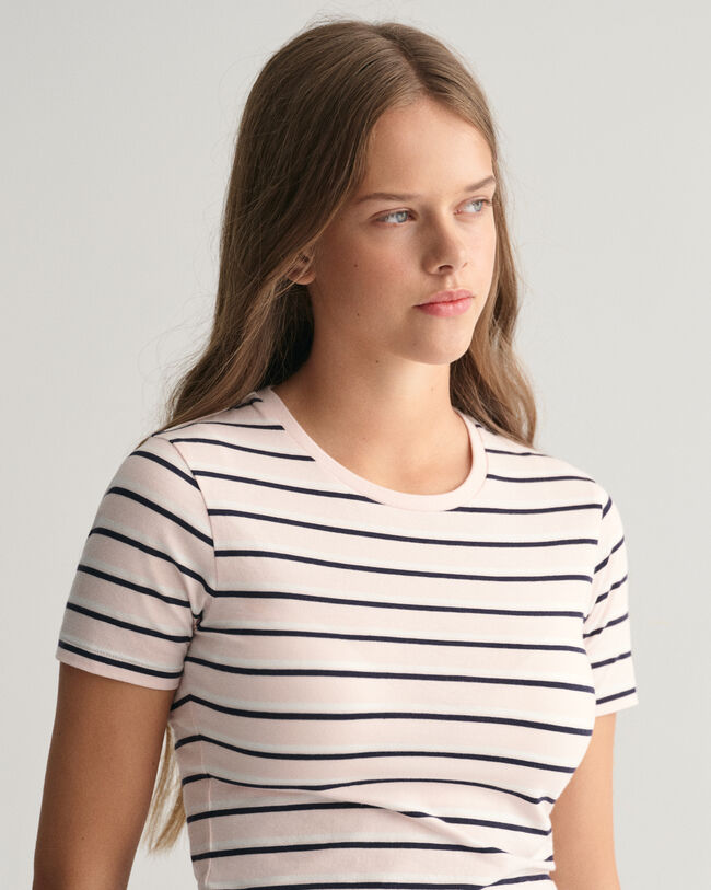 Teen Girls randig T-shirt