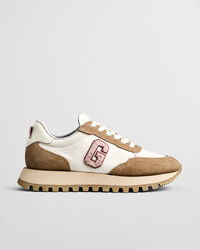 Caffay sneakers i mocka och nylon