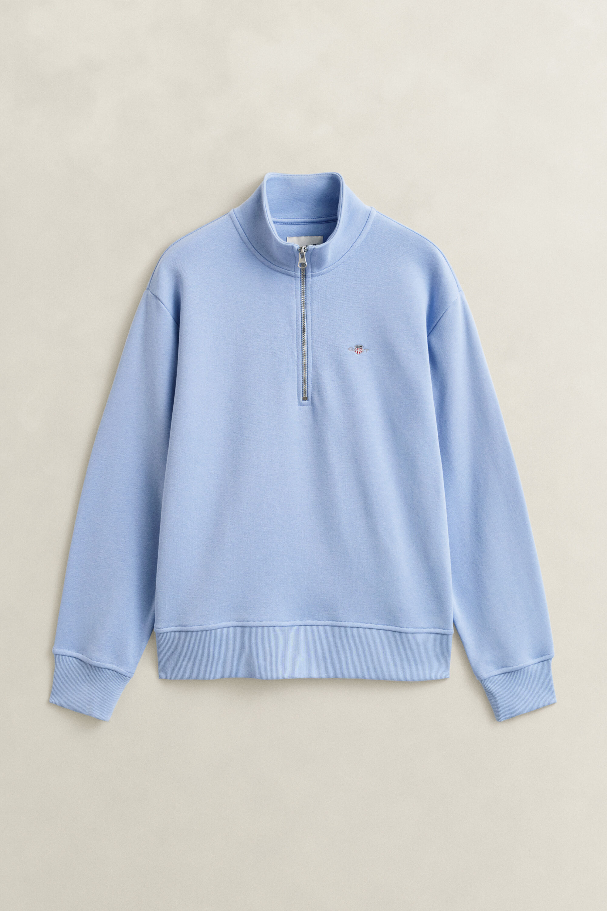 Shield sweatshirt med dragkedja vid halsöppningen