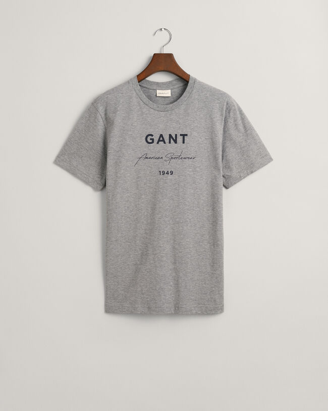 T-shirt med GANT-tryck