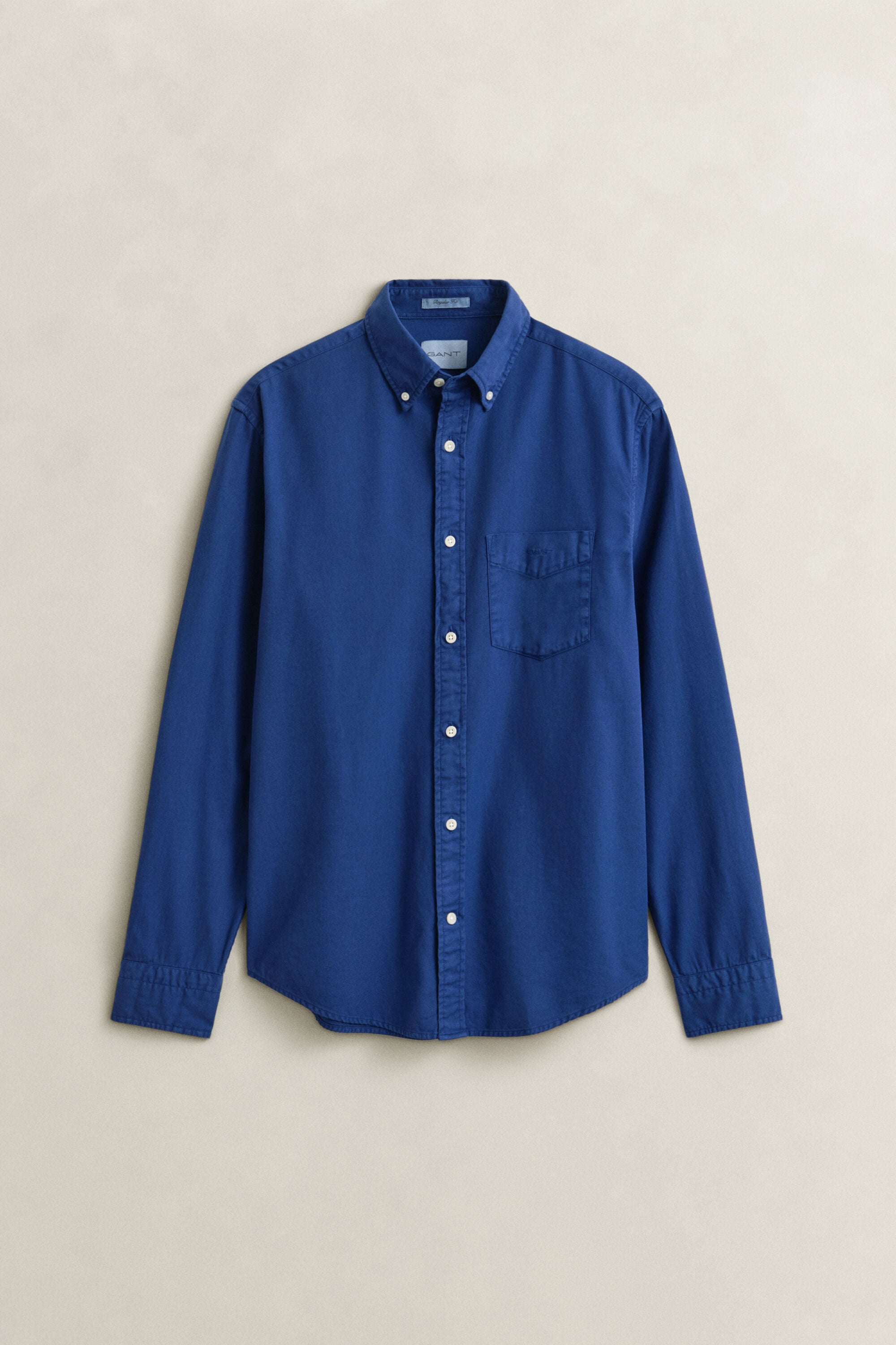 Regular fit twillskjorta