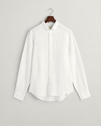 Slim fit linneskjorta