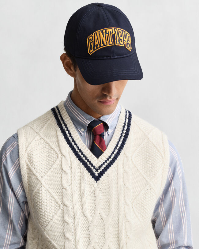 Kabelstickad slipover