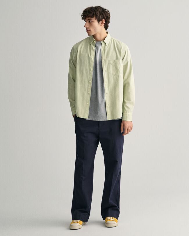 Regular fit Archive randig oxfordskjorta