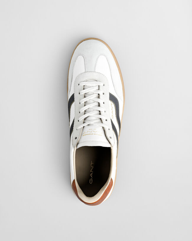 Cuzmo sneakers i mocka och skinn