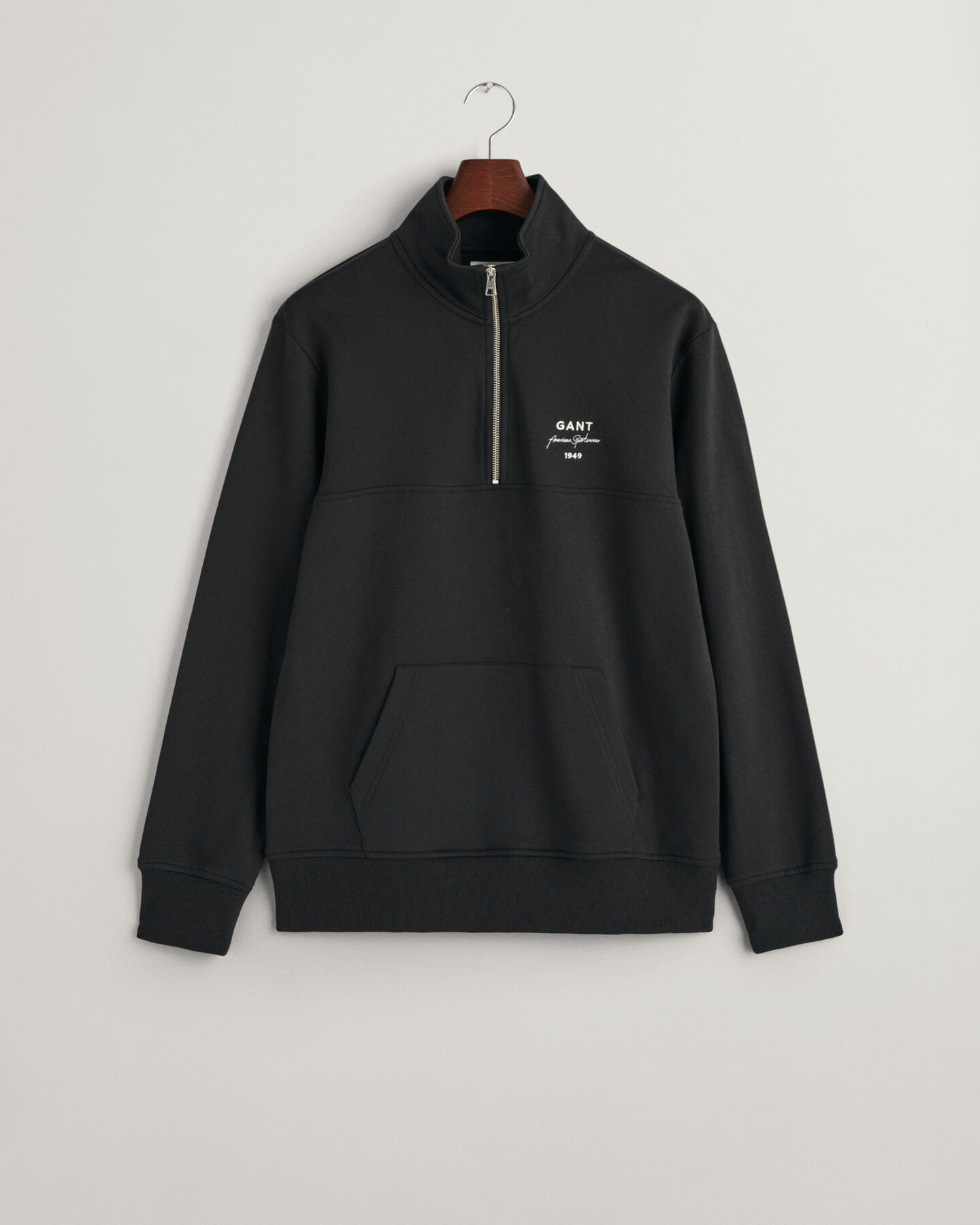 GANT Script Graphic half-zip sweatshirt