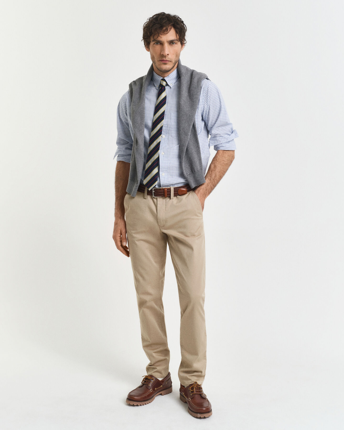 Slim fit twillchinos