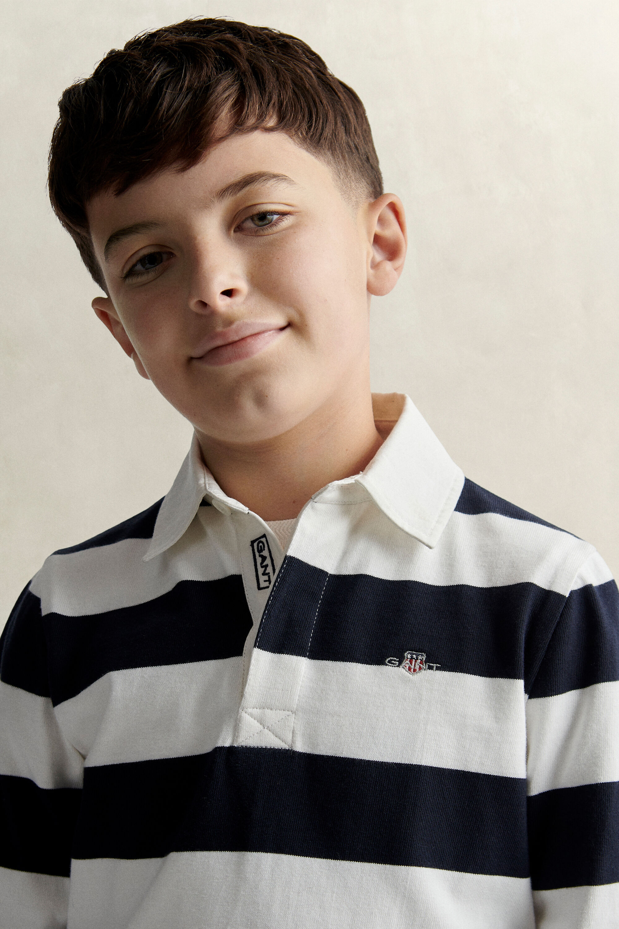 Teen Boys randig rugger