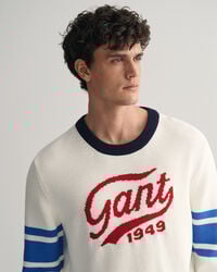GANT Varsity rundhalsad tr&ouml;ja