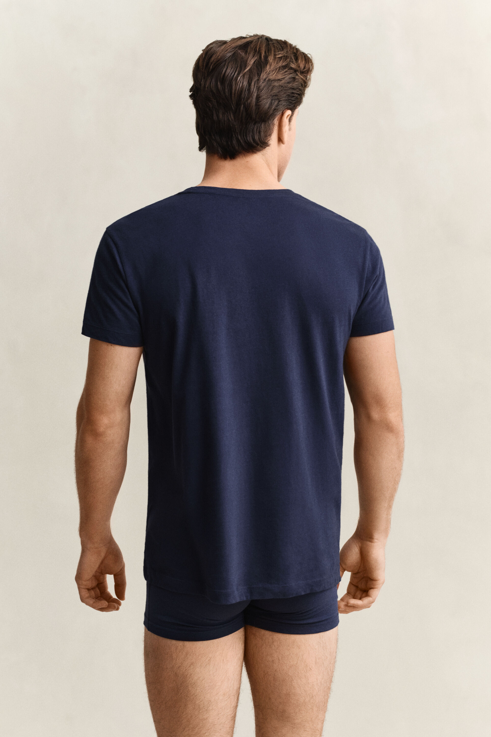 Tvåpack rundhalsade T-shirtar