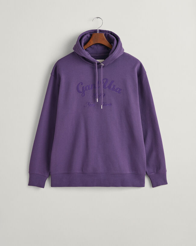 Script Graphic hoodie