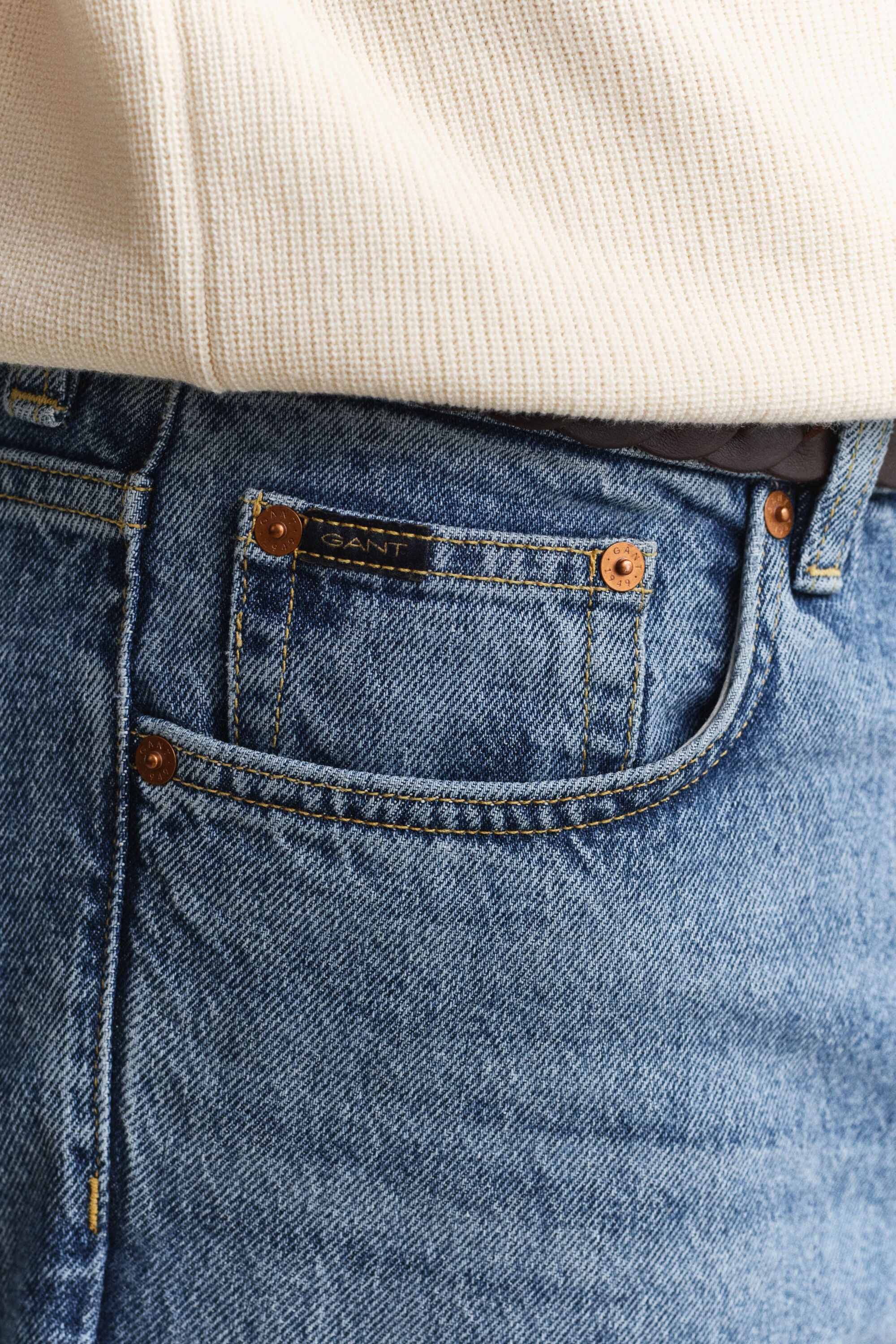 Straight fit jeans