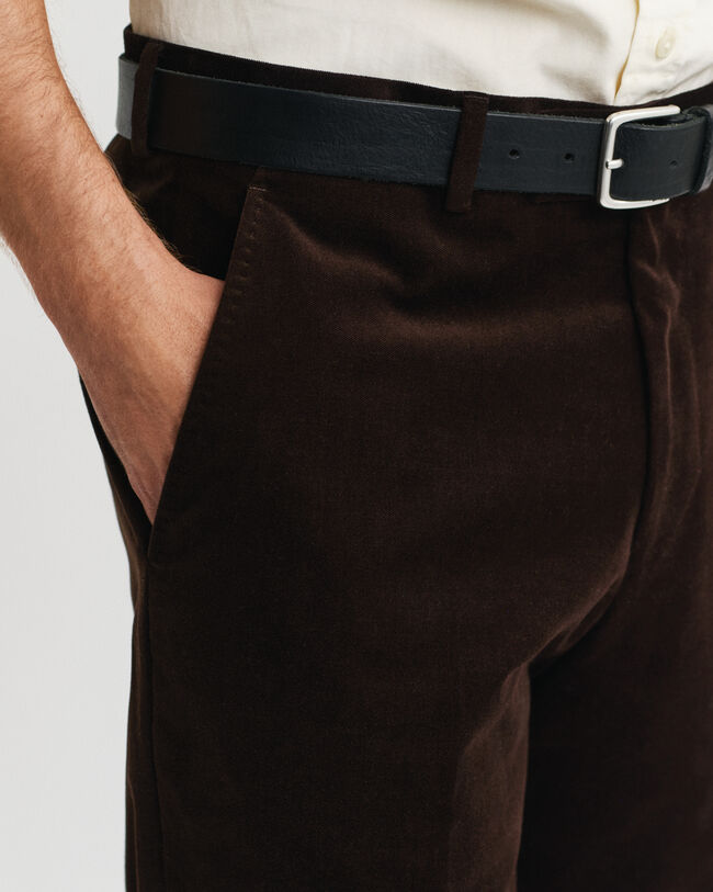 Kostymbyxor i sammet