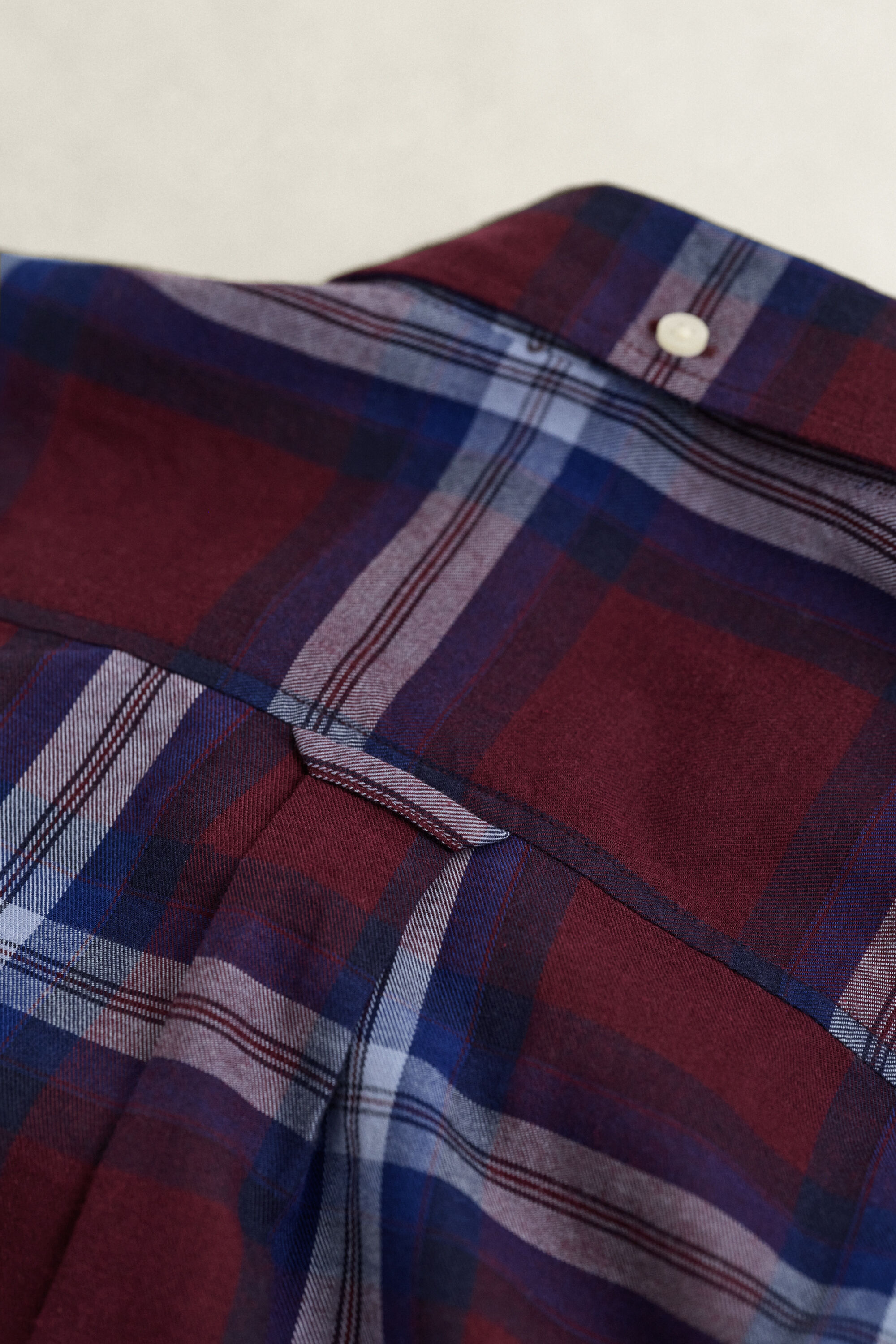 Relaxed fit flanellskjorta