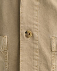 Garment-Dyed twillvävd skjortjacka