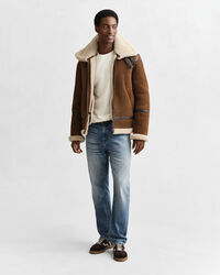 Shield sweatshirt med rund hals