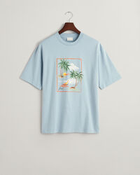 T-shirt med hawaiim&ouml;nster