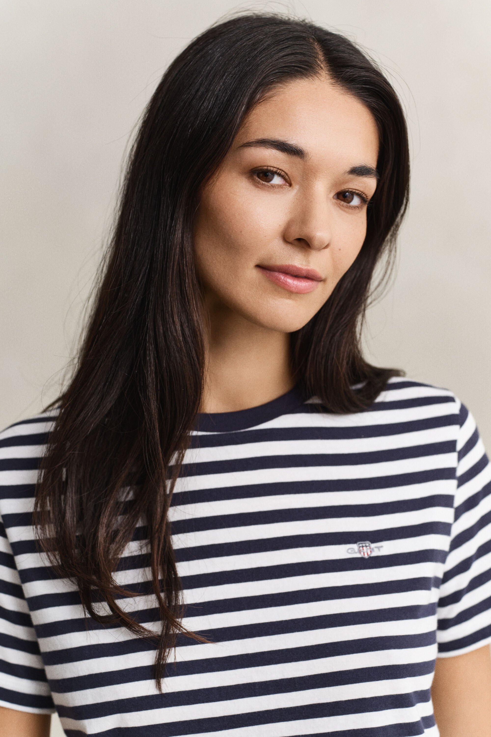 Shield randig T-shirt